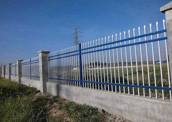 Dekoracyjny ogrodzenie podwórkowe Powder powlekany Finish No Dig Łatwe do zainstalowania Niska konserwacja