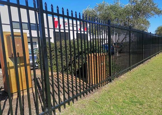 Galwanizowane stalowe balustrady rurkowe żelazne balustrady ogrodowe ogrodzenie ogrodzenie ogrodzenie