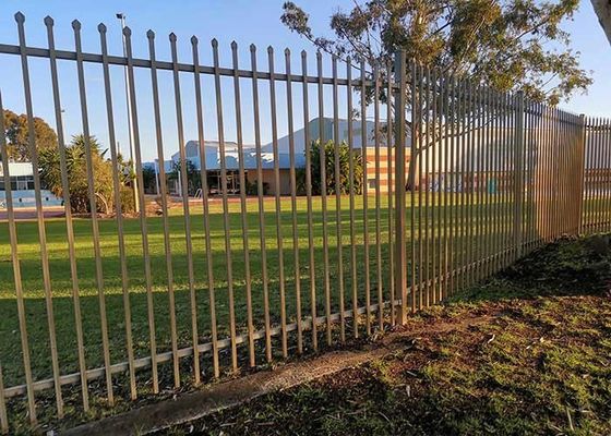 Galwanizowane stalowe balustrady rurkowe żelazne balustrady ogrodowe ogrodzenie ogrodzenie ogrodzenie