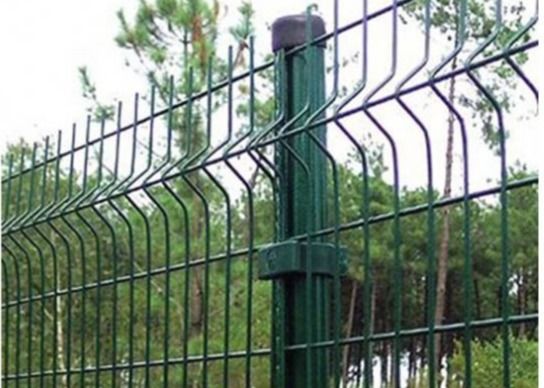 Metalx Factory Price Cheap Green/Black PVC Coated Outdoor Garden 3D Curvy Welded Bending Perimeter Wire/V Mesh