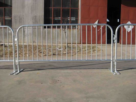 Różne stopy Crowd Barrier Fencing Bezpieczeństwo Pomarańczowa powłoka PVC o wysokości 40 cali