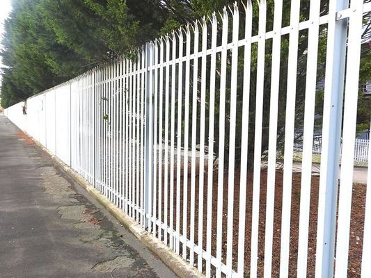Malowane proszkowo 3-szynowe ogrodzenie rurowe Q235