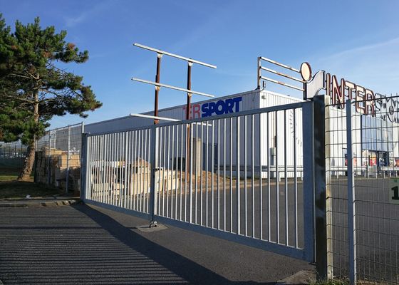 HGMT Podwójnie spawana metalowa brama ogrodzeniowa H2.2m