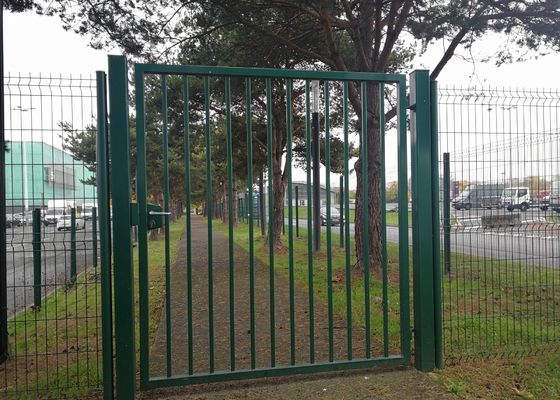 Doskonała powłoka Pojedyncze stalowe bramy ogrodowe o długości 1,2 m