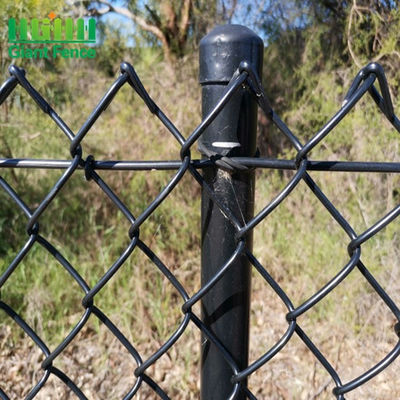 Q195 Powlekane PCV 50 * 50 mm Plastikowe ogrodzenie z ogniwami łańcucha na boisko sportowe