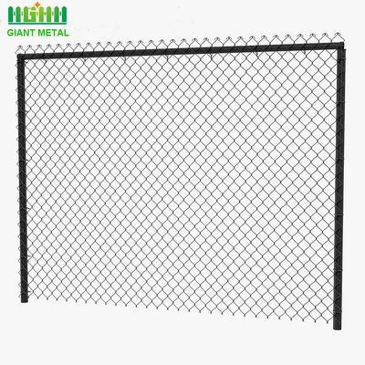 Q195 Powlekane PCV 50 * 50 mm Plastikowe ogrodzenie z ogniwami łańcucha na boisko sportowe