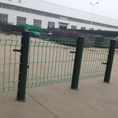 Metalx Factory Price Cheap Green/Black PVC Coated Outdoor Garden 3D Curvy Welded Bending Perimeter Wire/V Mesh