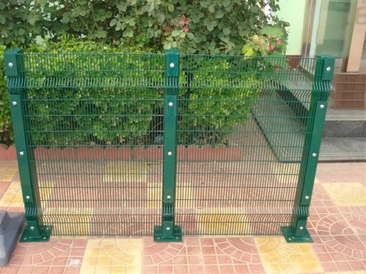 Ogrodzenie przeciwkradzieży 358 Ogrodzenie zabezpieczające podgrzewane galwanizowane ogrodzenie przeciwpięcie