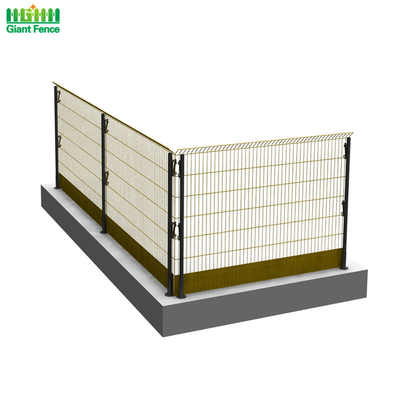 Plac budowy 50X200mm Tymczasowe bariery ochronne na krawędzie Konstrukcja stalowa