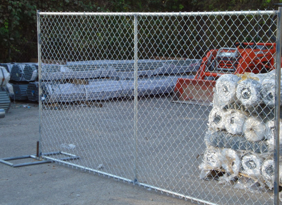 Ocynkowane tymczasowe ogrodzenie ogniowe o wysokości 6 stóp antykorozyjne do budowy