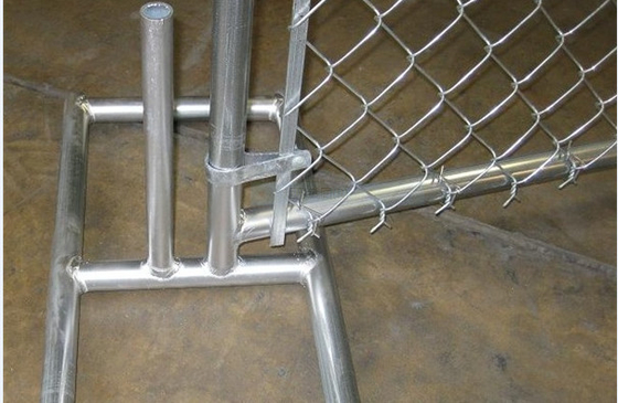 American Standard 10ft X 6ft Tymczasowa konstrukcja ogrodzeniowa Siatka z ocynkowanej rury ocynkowanej