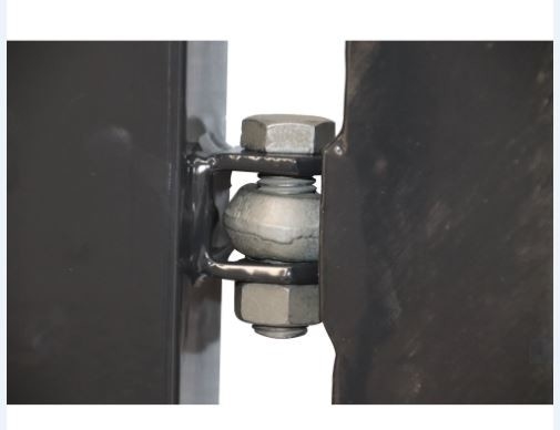 Wykończenie proszkowe Metalowa brama ogrodzeniowa Siatka 50x150mm