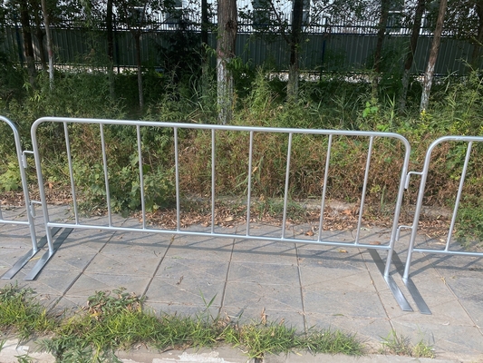 Różne stopy Crowd Barrier Fencing Bezpieczeństwo Pomarańczowa powłoka PVC o wysokości 40 cali