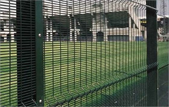 202 Nowy galwanizowany zwalany, powlekany w proszku siatka drukowa ogrodzenie zewnętrzne ogrodzenie zabezpieczające 358 Panel ogrodzenia anty wspinaczkowego
